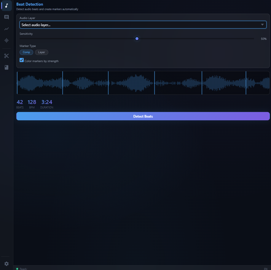 Beat Detection Panel